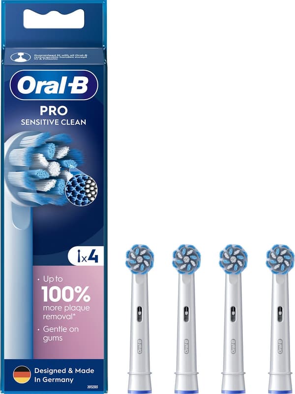 Oral-B EB60X Sensitive Clean 4 kpl