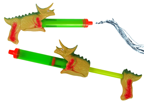 Dinosaur vattenpistol grön 40cm