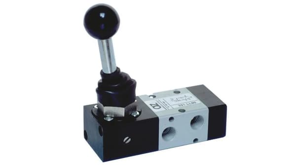 Pneumatisk håndventil NC 3/2, G1/4, 322 ML90