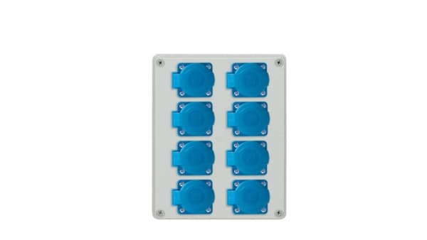 Kytkinlaite R-BOX 240 8x250V IP44 B.1605