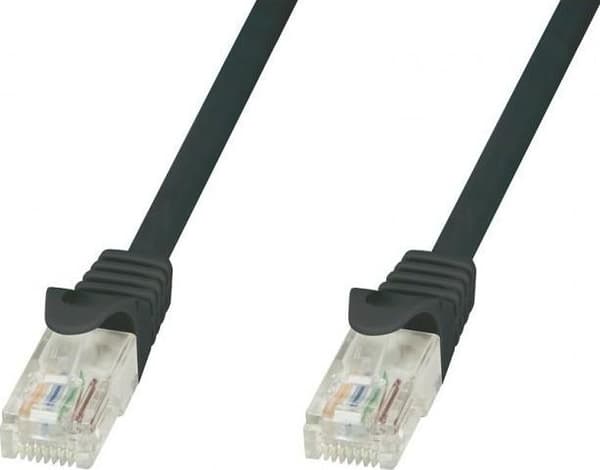 Patchkabel Techly Cat.5e UTP CCA 5m sort