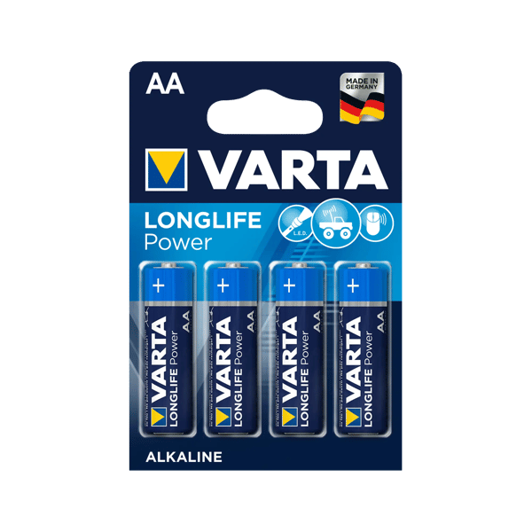 1x4 Varta Longlife Power Mignon AA LR06