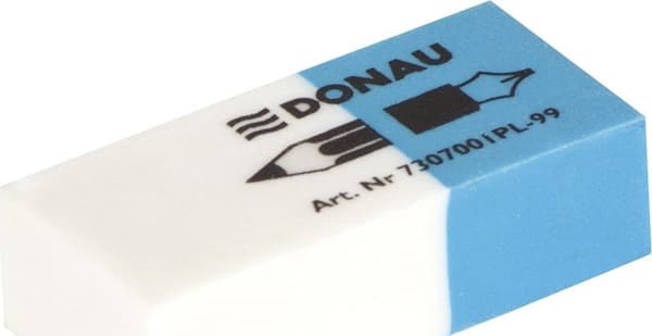 Donau Multifunktionellt suddgummi 41x18x11mm blå-vit