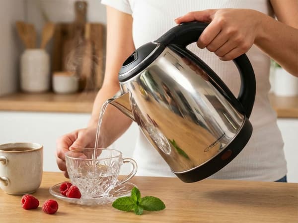 ESPERANZA SÄHKÖKEITIN TUGELA 1.8 L HOPEA