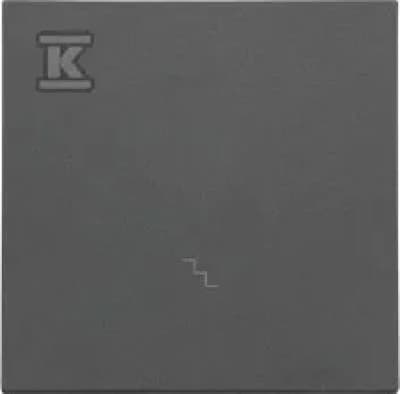 Simon 55 Enkelt tast med piktogram trapper til: SW6M Grafit mat TKW6/116