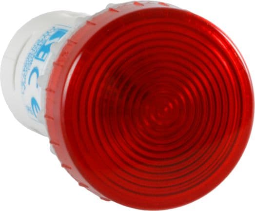 Kompakt lys rød PK22-LC-230-LED-AC