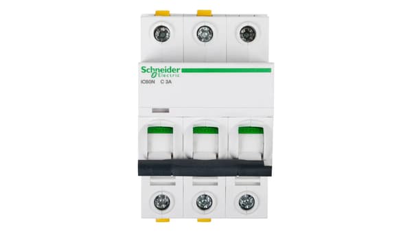 Schneider Electric effektkontakt IC60N 3P 3A C - A9F04303