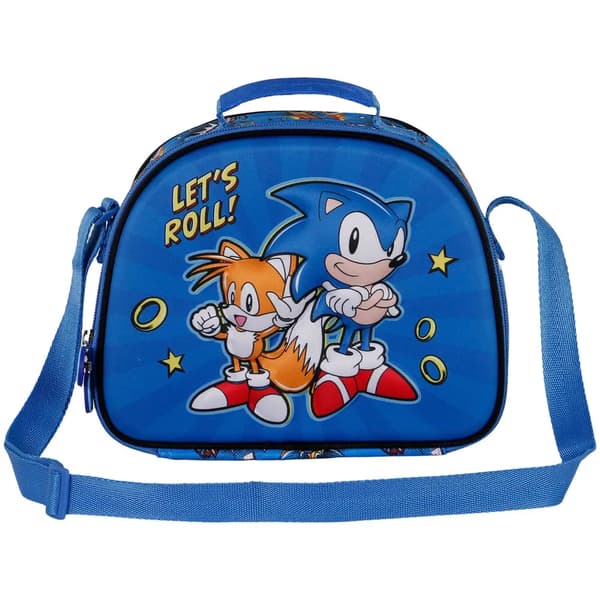 Sonic The Hedgehog Lets Roll 3D -eväslaukku