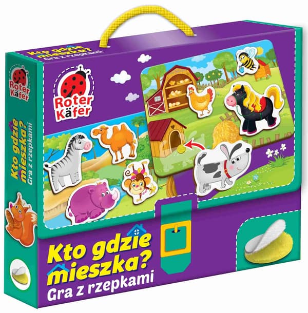 Kardborrespel Vem bor var?