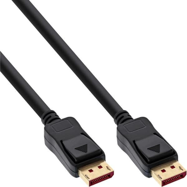 Kabel DisplayPort InLine 8K (UHD-2), svart - 3m