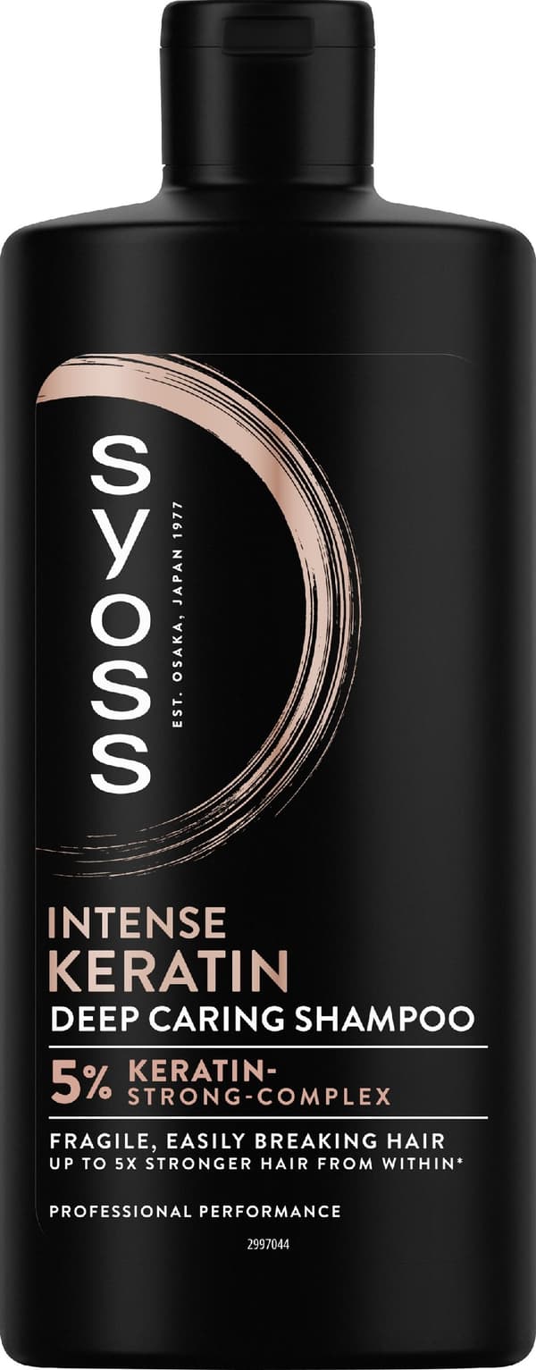 Syoss Keratin Cleansing -shampoo lamellaarisille hiuksille