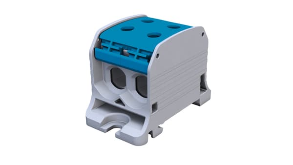 SIMBLOCK Gevindskinneadapter Al/Cu 4x50mm2 STB-50-2 blå 81002003