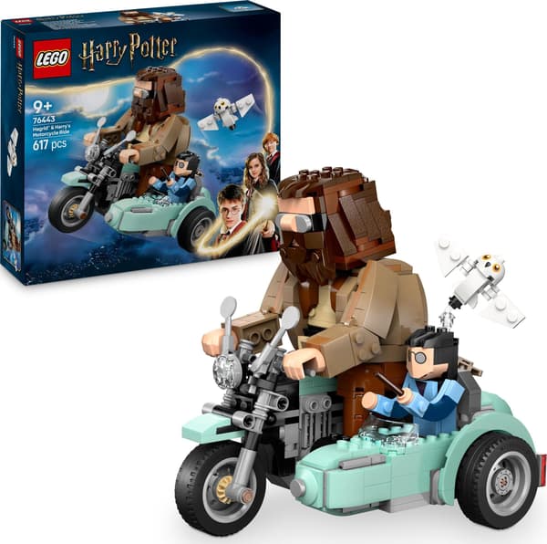 LEGO® Harry Potter Hagrid™ & Harrys motorcykeltur, 617 dele