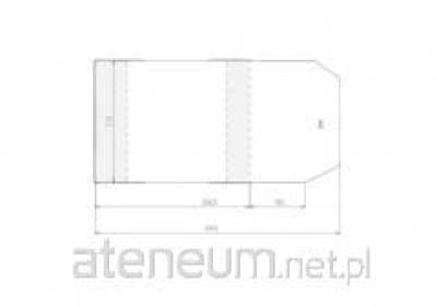Justerbart omslag 210x355mm (50 stk)