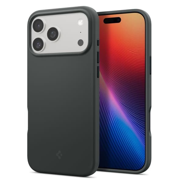 Spigen Silicone Fit MagSafe, syvänvihreä - iPhone 17 Pro