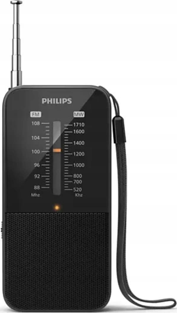 Radiovastaanotin Philips TAR1509/00, musta