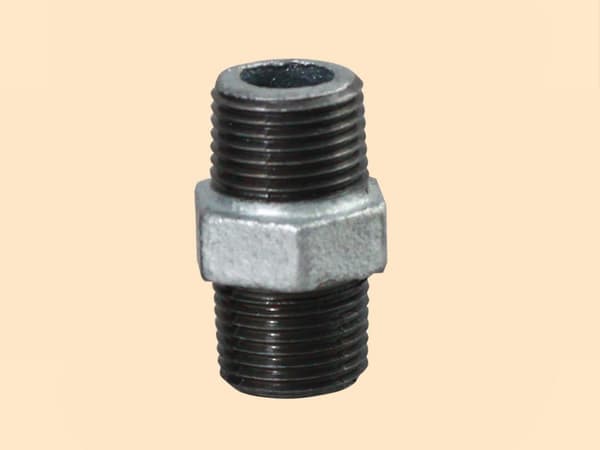 Hydroland Galvaniseret Nippel 1/2\" Støbejern