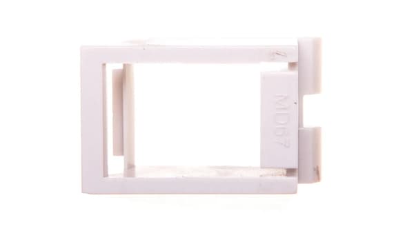 Kontakt-Simon Simon 82 AMP adapter til RJ45 computerstikdæksel skrå 75001-39