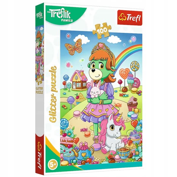 Palapeli 100 Glitter Glitter Trefliki TREFL