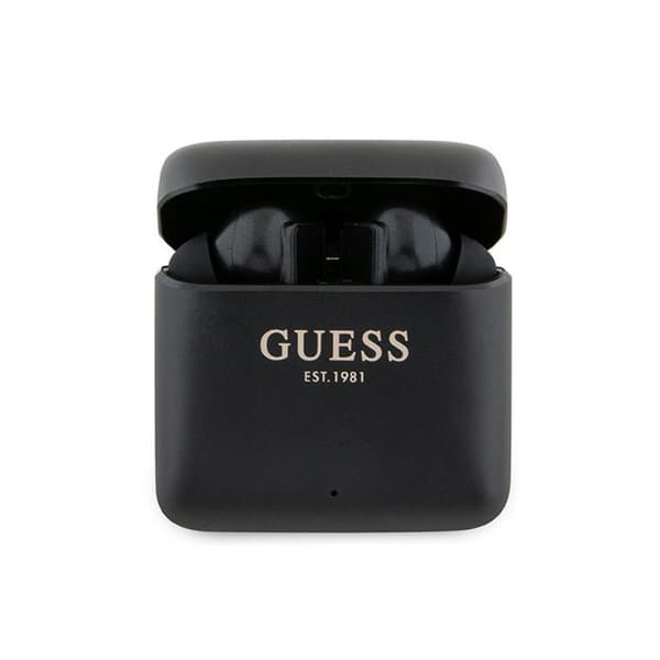 GUESS BLUETOOTH-HOVEDTELEFONER GUTWSSU20ALEGK TWS + SORT TRYKET LOGO