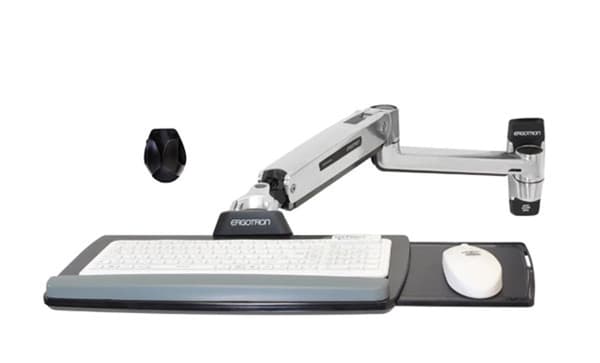 Ergotron Hållare LX SIT-STAND TANGENTBORDARM, POLERAD