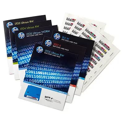 Hewlett Packard Enterprise Q2013A Data Media Label 110 st Självhäftande etikett