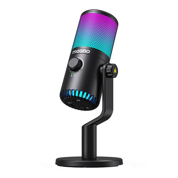 Maono-mikrofoni Maono Gaming -mikrofoni DM30RGB (musta)