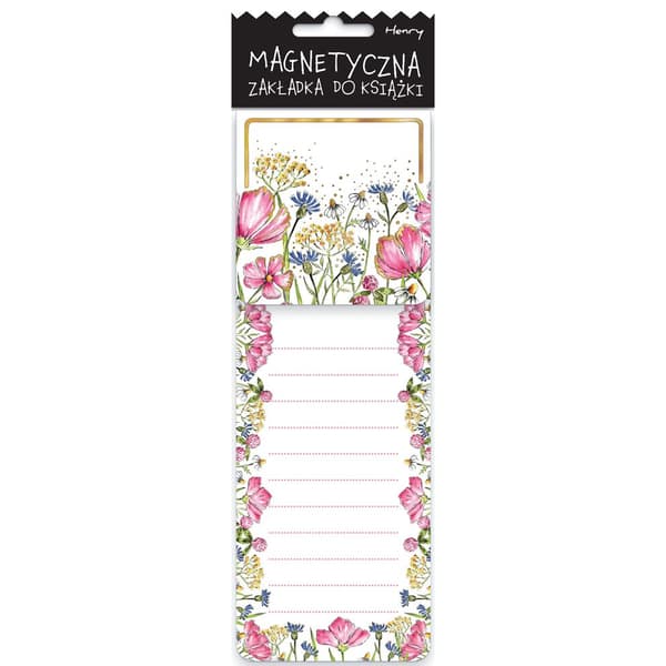 Magnetisk Bogmærke Vilde Blomster