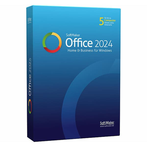 Softmaker Office Home & Business 2024 Win. - PKC - fuld version - 5 enheder