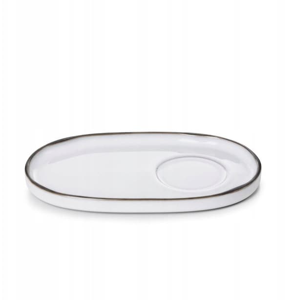 CARACTERE Oval Underkop Hvid Sky 18 x 11,1 cm