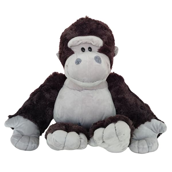 Plys Maskot Tøjdyr Gorilla Mørkegrå 22cm