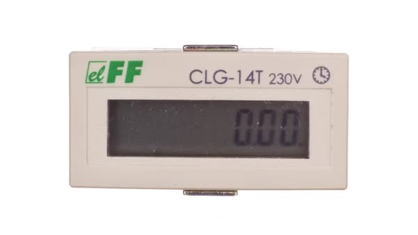 F&F Käyttötuntilaskurit 230V AC - CLG-14T