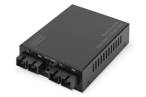 DIGITUS Professional DN-82124 - mediakonvertteri - 1GbE