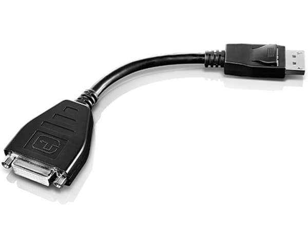DisplayPort - DVI Adapteri Lenovo 45J7915              Harmaa