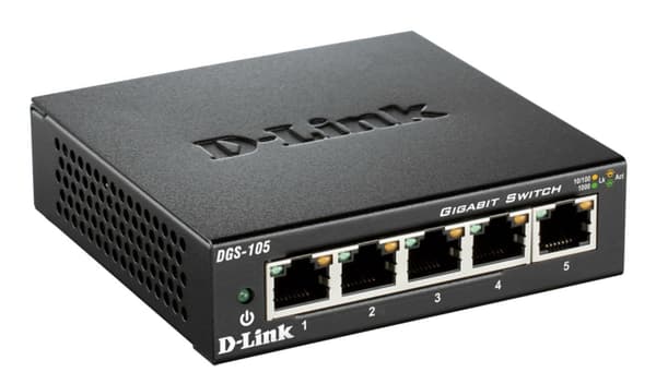 Switch D-Link DGS-105 2 Gbps