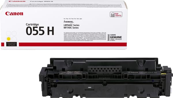 Canon tonerpatron 055 H - Gul
