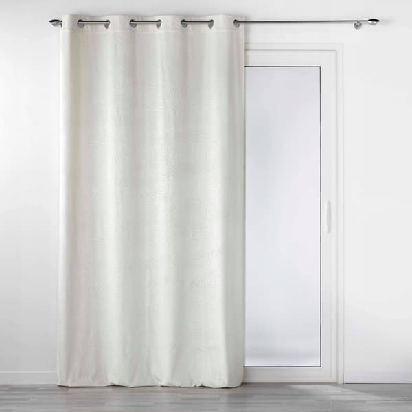 Douceur d`Interieur Gardin med ringe ANALIA, mørklægning, 140 x 240 cm