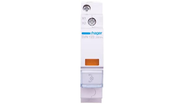 Hager Signallampe 230V AC orange - SVN123