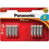 1x8 Panasonic Pro Power LR 03 Micro AAA
