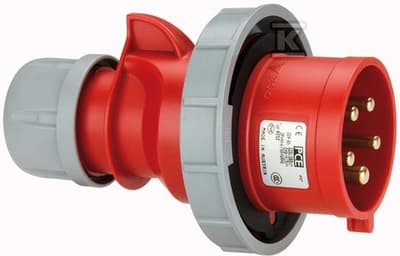 Bærbart stik WP325, 32A 400V 5P IP67