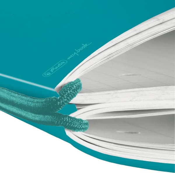 Herlitz Notizheft flex PP turq. 2x40 B