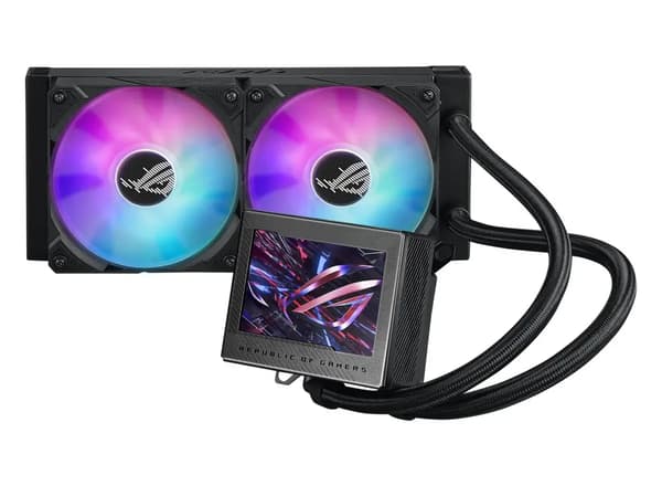 ASUS ROG RYUJIN III 240 ARGB - processorvätskekylningssystem - med LCD-skärm