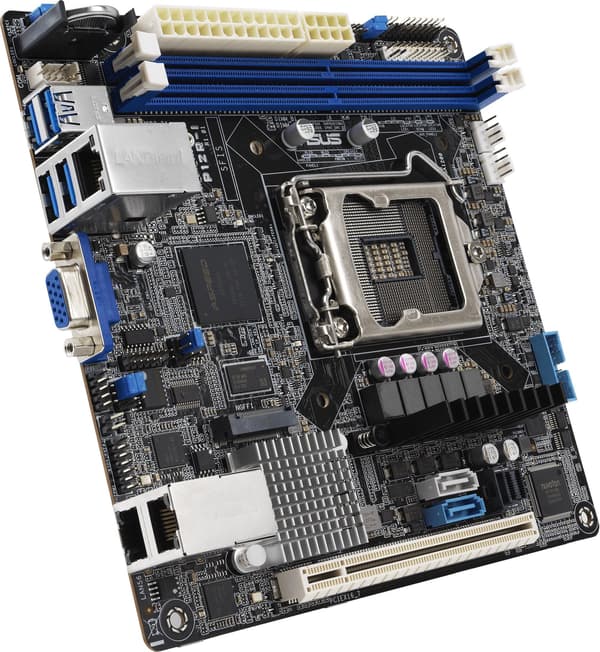 ASUS Bundkort P12R-I - Mini ITX - Socket LGA1200 - Intel C252