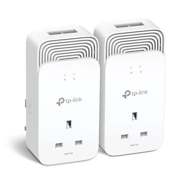 TP-Link PG2400P KIT V1 - Powerline-sovitinsarja - seinään kytkettävä