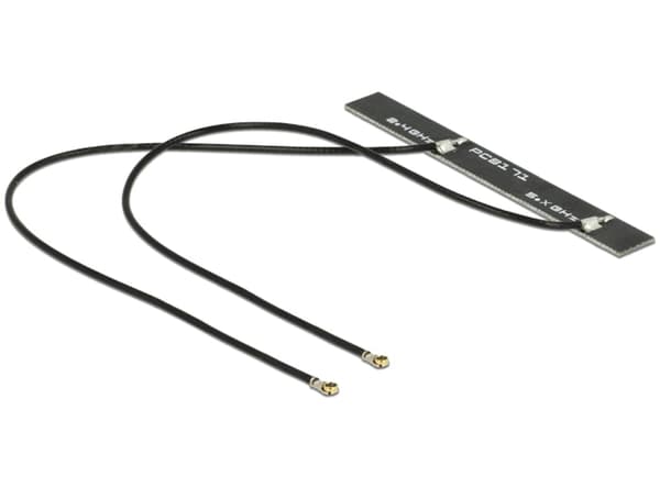 Delock WLAN Twin Antenna 2 x MHF IV 80