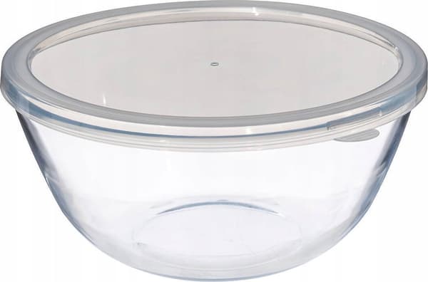 5five Glasskål med låg, transparent glas