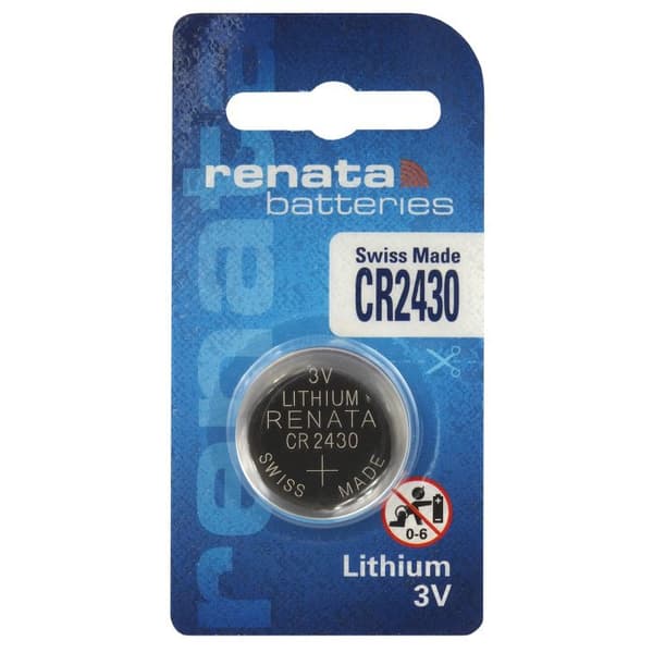 CR2430 1BL Renata (Lithium Batteri)