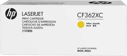 TONER CARTRIDGE YELLOW 508X /M552 9.5K/CF362XC HP