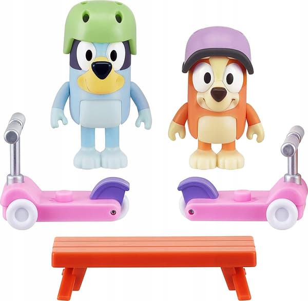 Bluey Scooteråkning 13085