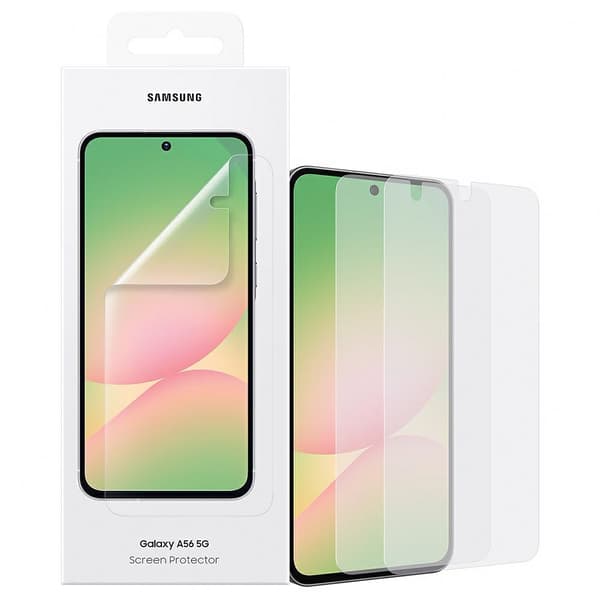 Samsung skærmbeskytter til Galaxy A56, gennemsigtig